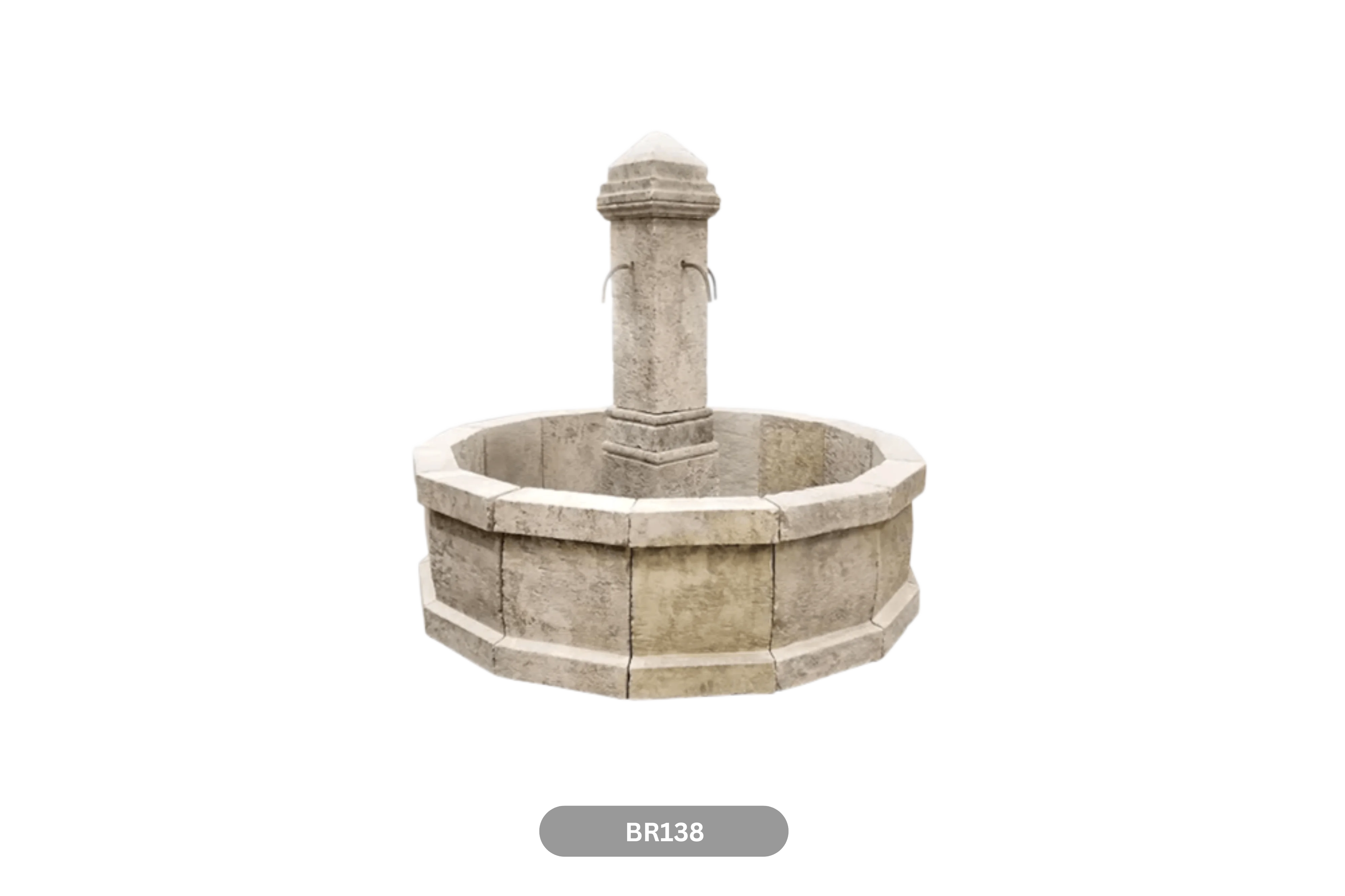 Reclaimed Limestone Fountain - Image 2